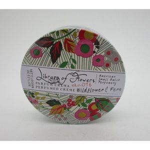 Library of Flowers 016 WILDFLOWER & FERN Perfumed Creme